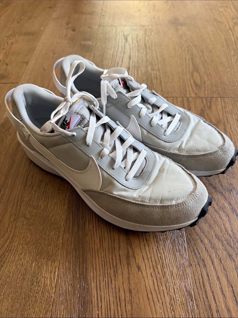 Nike sneakers.